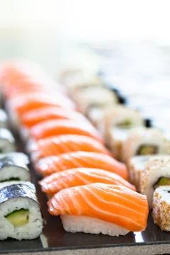 Fresh sushi Foto stock