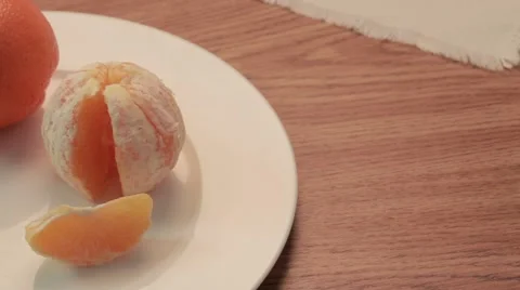 Fresh sweet oranges Stock Footage 49159335