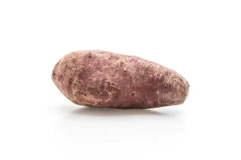 Fresh sweet potato isolated Stock Photos