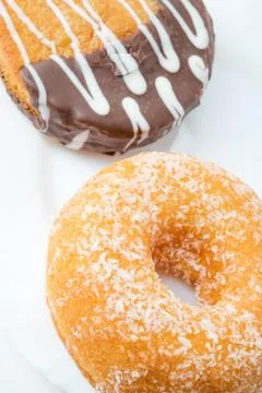 Fresh sweet rolls Stock Photos