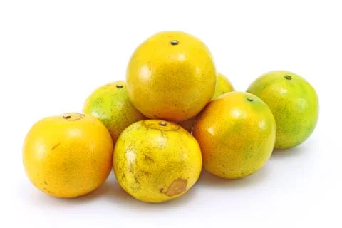Fresh tangerines Foto stock