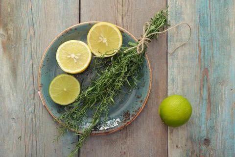 Fresh tarragon Fotos Stock