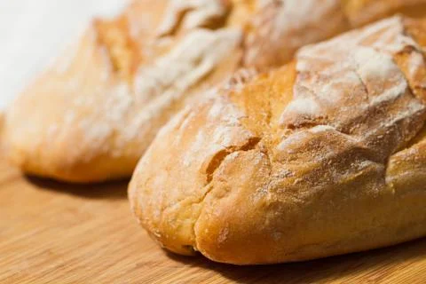 Fresh tasty bread Stock Photos