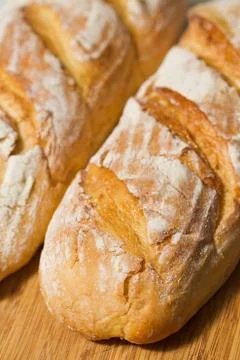Fresh tasty bread Stock Photos