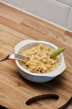 Fresh tasty pasta Stock Photos