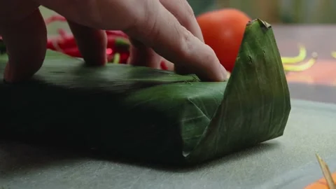 Fresh Tempeh Stock Footage 206154582
