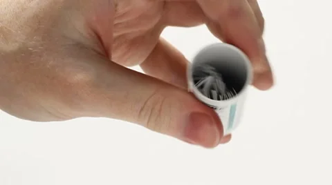 Fresh test strip Video stock 8520778