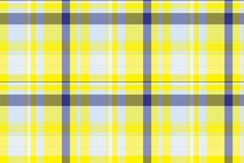 Fresh texture vector seamless, overlay background textile check. Pano plaid.. Stock Illustration