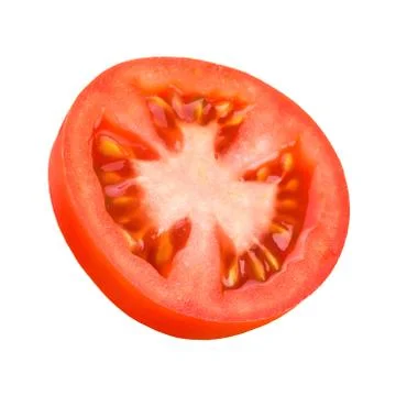 Fresh tomato slice Stock Photos