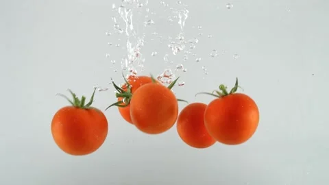 Fresh Tomatoes 07 Stock Footage 158289586