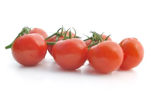 Fresh tomatoes isolated Stock Photos