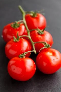 Fresh tomatoes Foto stock