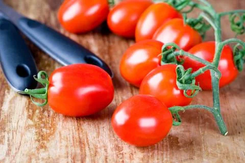 Fresh tomatoes Stock Photos