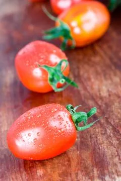 Fresh tomatoes Stock Photos