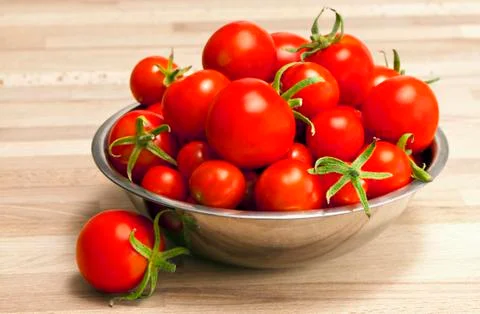 Fresh tomatoes Stock Photos