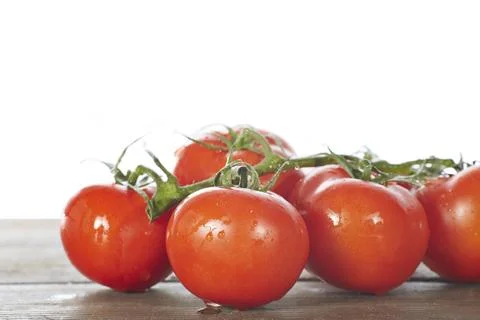 Fresh tomatoes Stock Photos