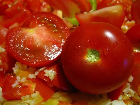 Fresh tomatoes Stock Photos