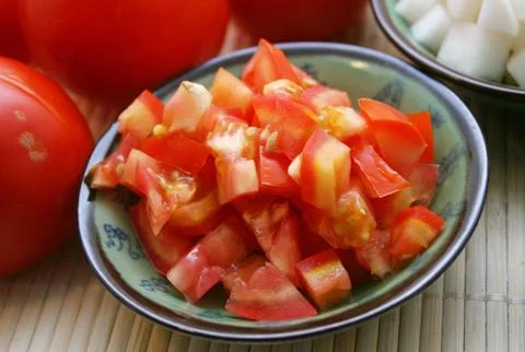 Fresh tomatoes Stock Photos