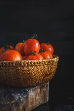 Fresh tomatoes Foto stock