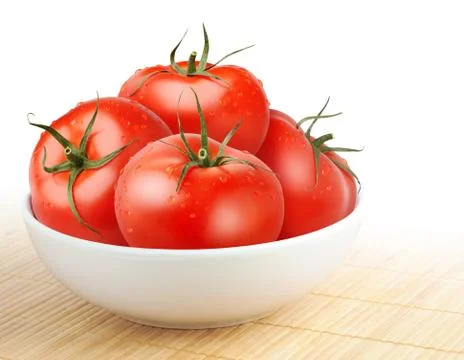 Fresh tomatoes Foto stock