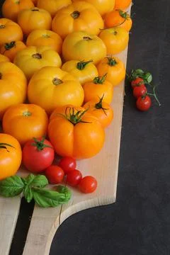 Fresh tomatoes Stock Photos