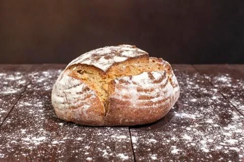 Fresh traditional bread Stock Photos