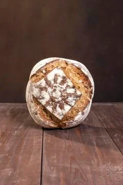 Fresh traditional bread Stock Photos