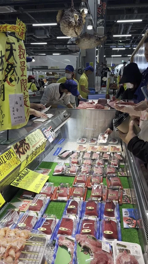 Fresh Tuna Stock Footage 317530347