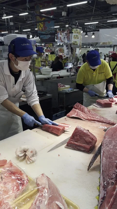 Fresh Tuna Stock Footage 317530471