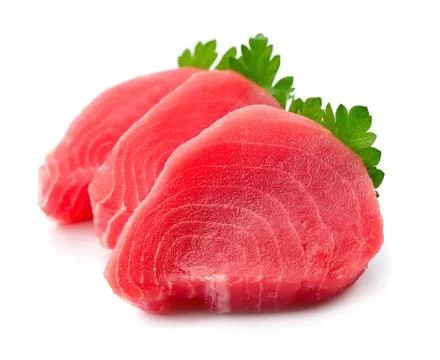 Fresh tuna. Foto stock