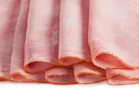 Fresh uncooked ham Stock Photos