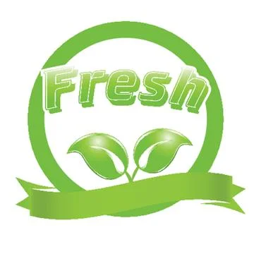 Fresh. Vector ecological concept for you design. Stock-Illustration
