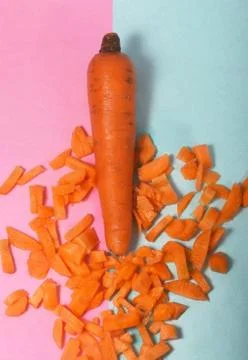 Fresh Vegetable Carrot. 스톡 사진