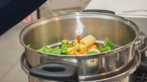 Fresh vegetable in casserole Foto stock