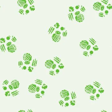 Fresh vegetable glyph seamless pattern Stock Illustration
