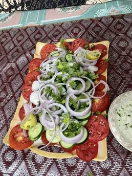 Fresh Vegetable Platter Stock Photos
