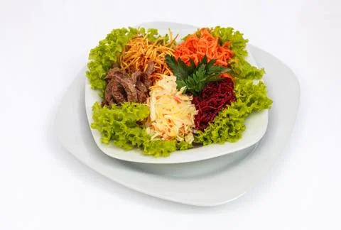 Fresh vegetable salad Фото