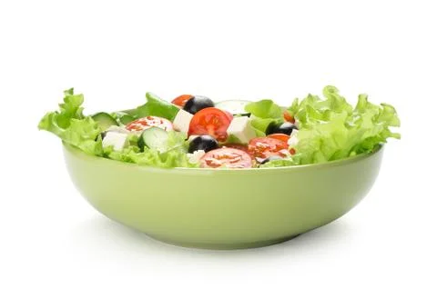 Fresh vegetable salad Stock Photos