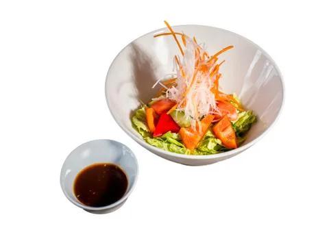 Fresh vegetable salad Foto stock