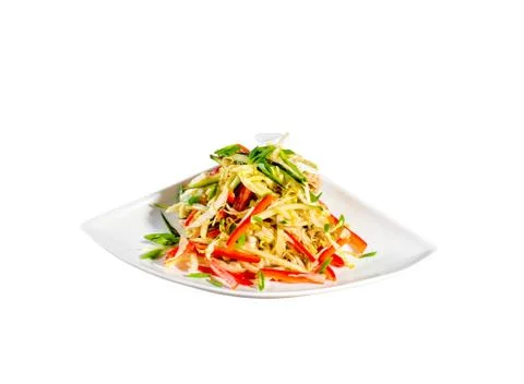 Fresh vegetable salad 스톡 사진