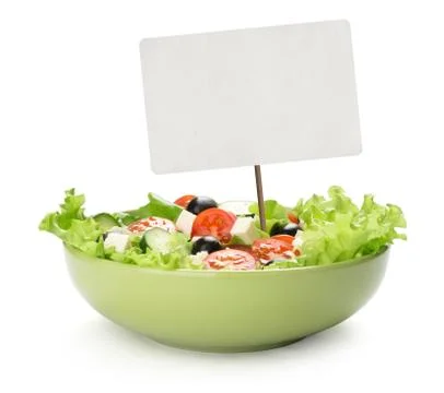 Fresh vegetable salad Stock Photos