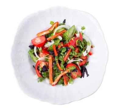Fresh vegetable salad. 스톡 사진
