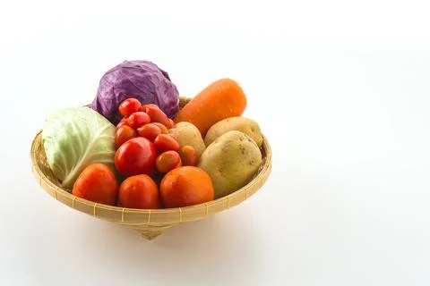 Fresh vegetable salad Stock Photos