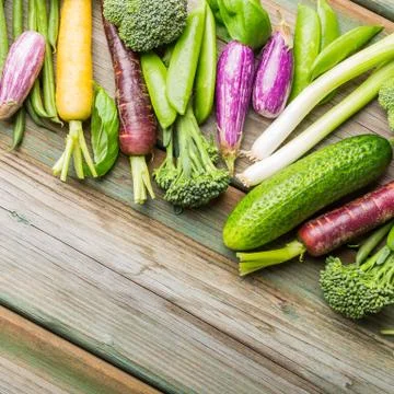 Fresh vegetables background Фото