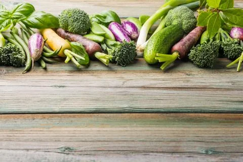 Fresh vegetables background Fotos de archivo