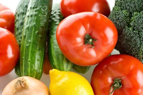 Fresh vegetables closeup Stock Photos