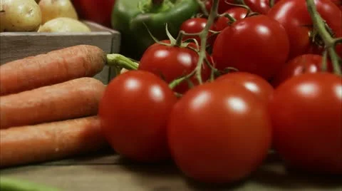 Fresh vegetables Video stock 11285221