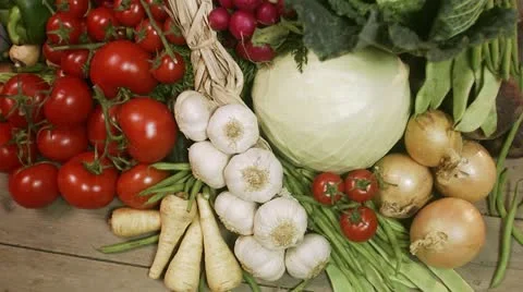 Fresh vegetables Stock Footage 11285252