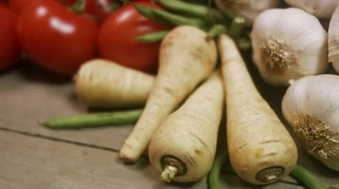 Fresh vegetables Stock Footage 11285260