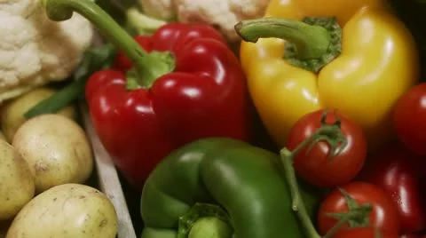 Fresh vegetables Stock Footage 11285262